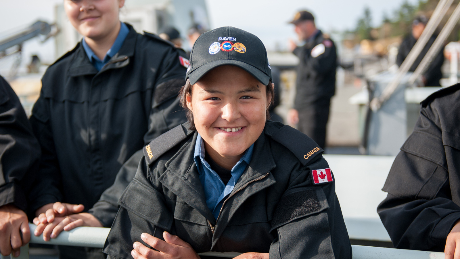 A participant in a recent Raven Program