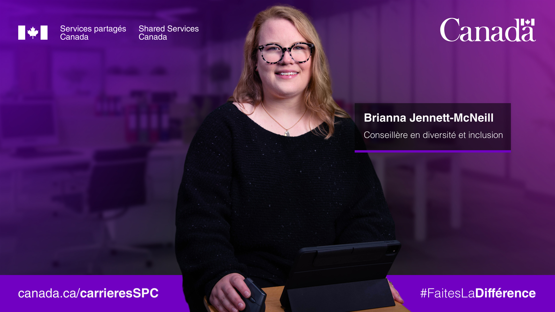 Brianna Jennett-McNeill, Conseillère en diversité et inclusion