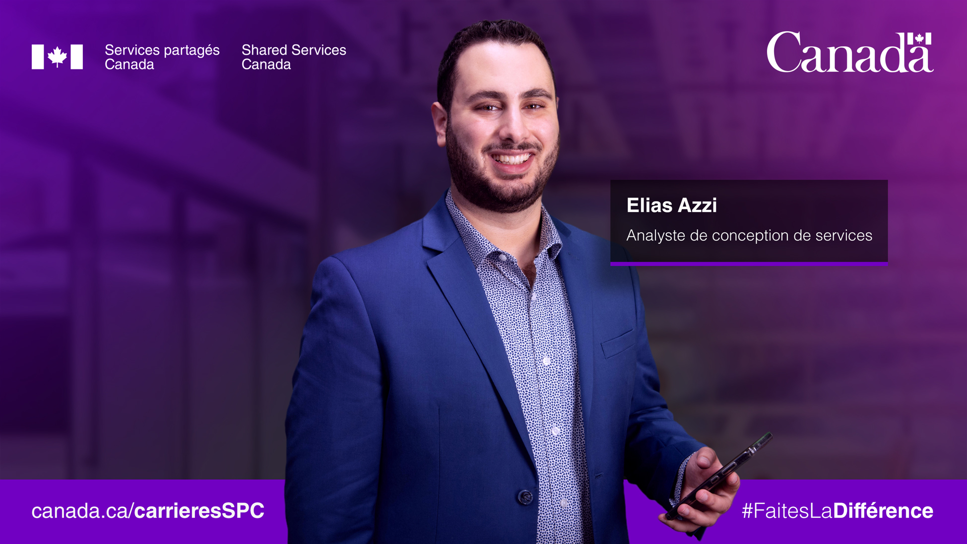 Elias Azzi, Service Design Analyst