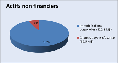 graphique des Actifs non financiers