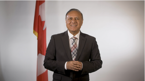 The Honourable Shafqat Ali, President of the Treasury Board