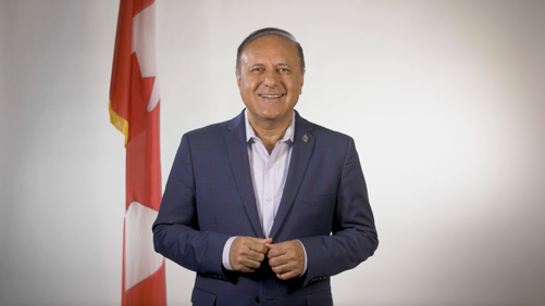 The Honourable Shafqat Ali, President of the Treasury Board