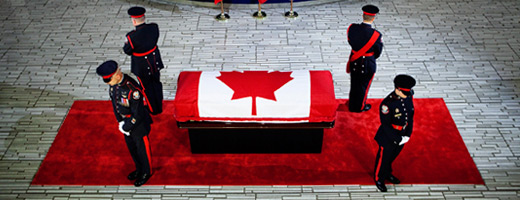 travel to canada for funeral