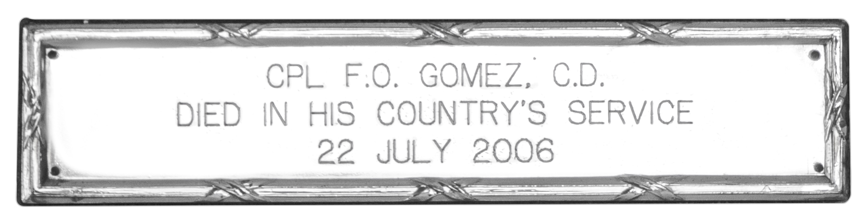 Memorial Bar