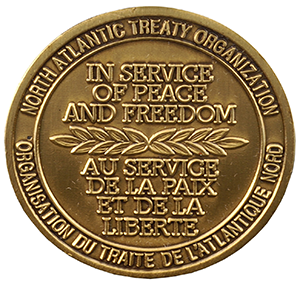 Article 5 NATO Medal for Operation Eagle Assist Fire Service Exemplary Service Medal 