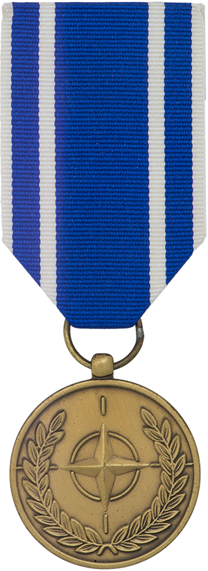 Médaille de l'Organisation du Traité de l'Atlantique Nord pour l'ex-République yougoslave de Macédoine