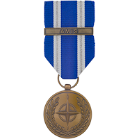 Médaille Non-Article 5 pour le soutien logistique de l'OTAN à la Mission de l'Union africaine au Soudan