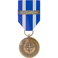 Médaille de l'OTAN Non-article 5 pour l’opération SEA GUARDIAN