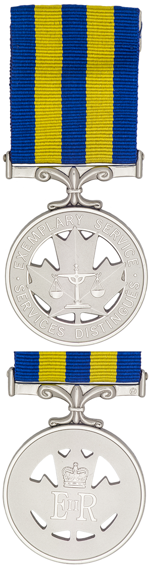 Médaille de la police pour services distingués