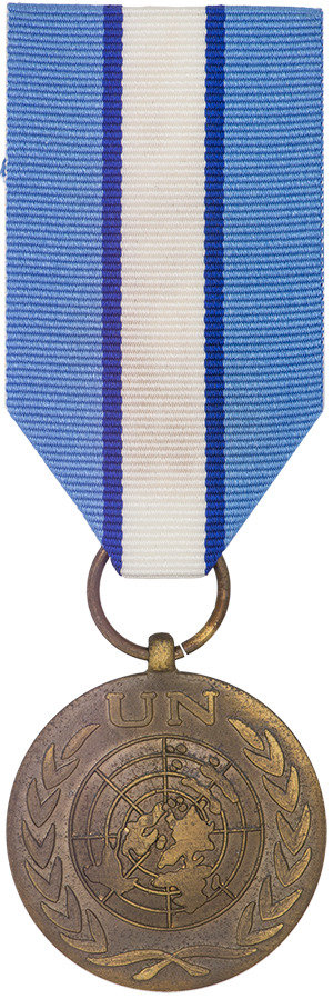 UN Forces Cyprus  UNFICYP miniature medal with ribbon 