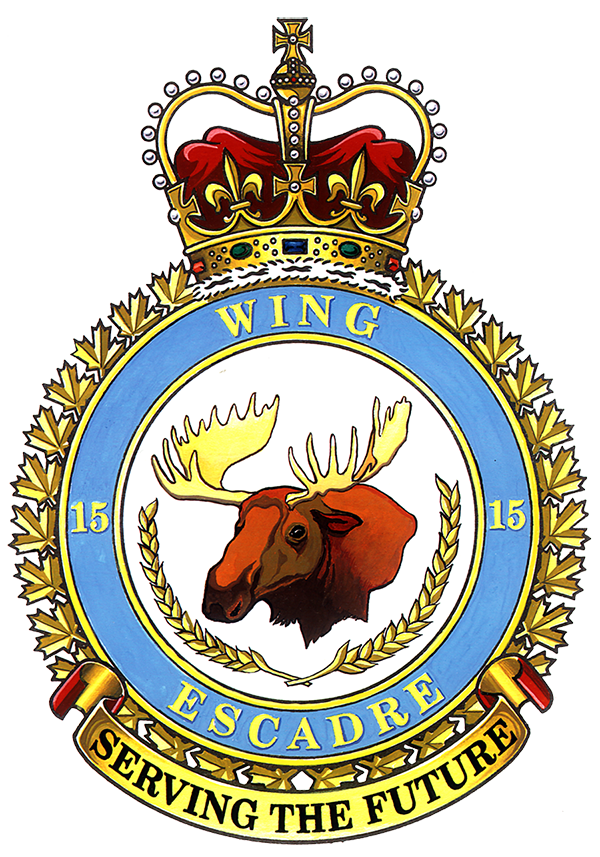 RCAF CAF Canadian 425 Squadron Heraldic Colour Crest Patch
