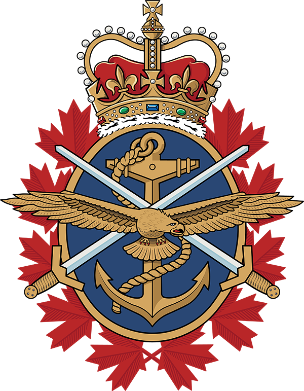 Cap Badges of the Canadian Forces Poster Military Picture Army Navy Air 