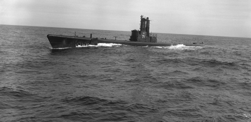 le sous-marin NCSM Grilse