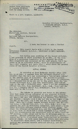 report cover