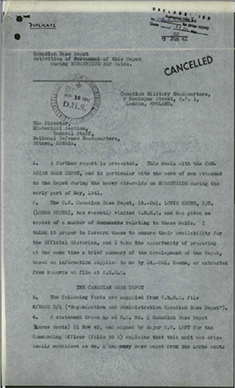 report cover