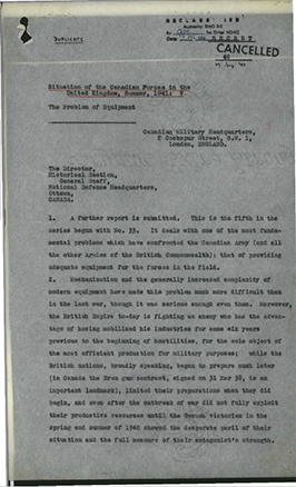 report cover