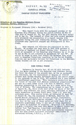 report cover