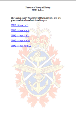 report cover