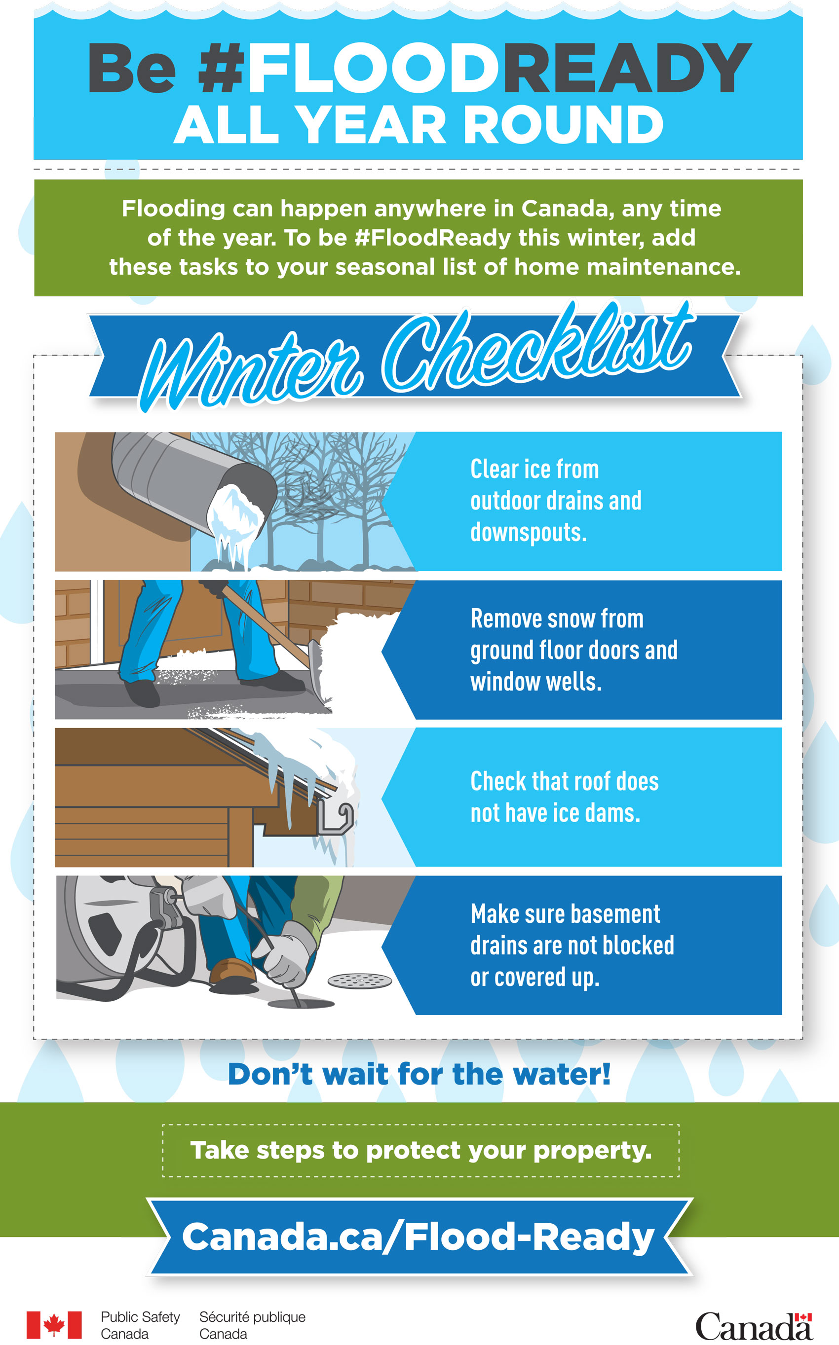 #FloodReady: Winter Checklist