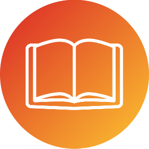 An icon of an open book