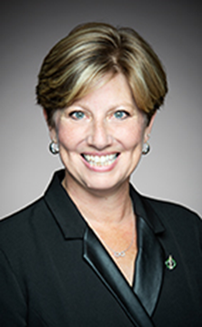 Photo - Karen Vecchio, présidente et députée réélue (Conservateur)